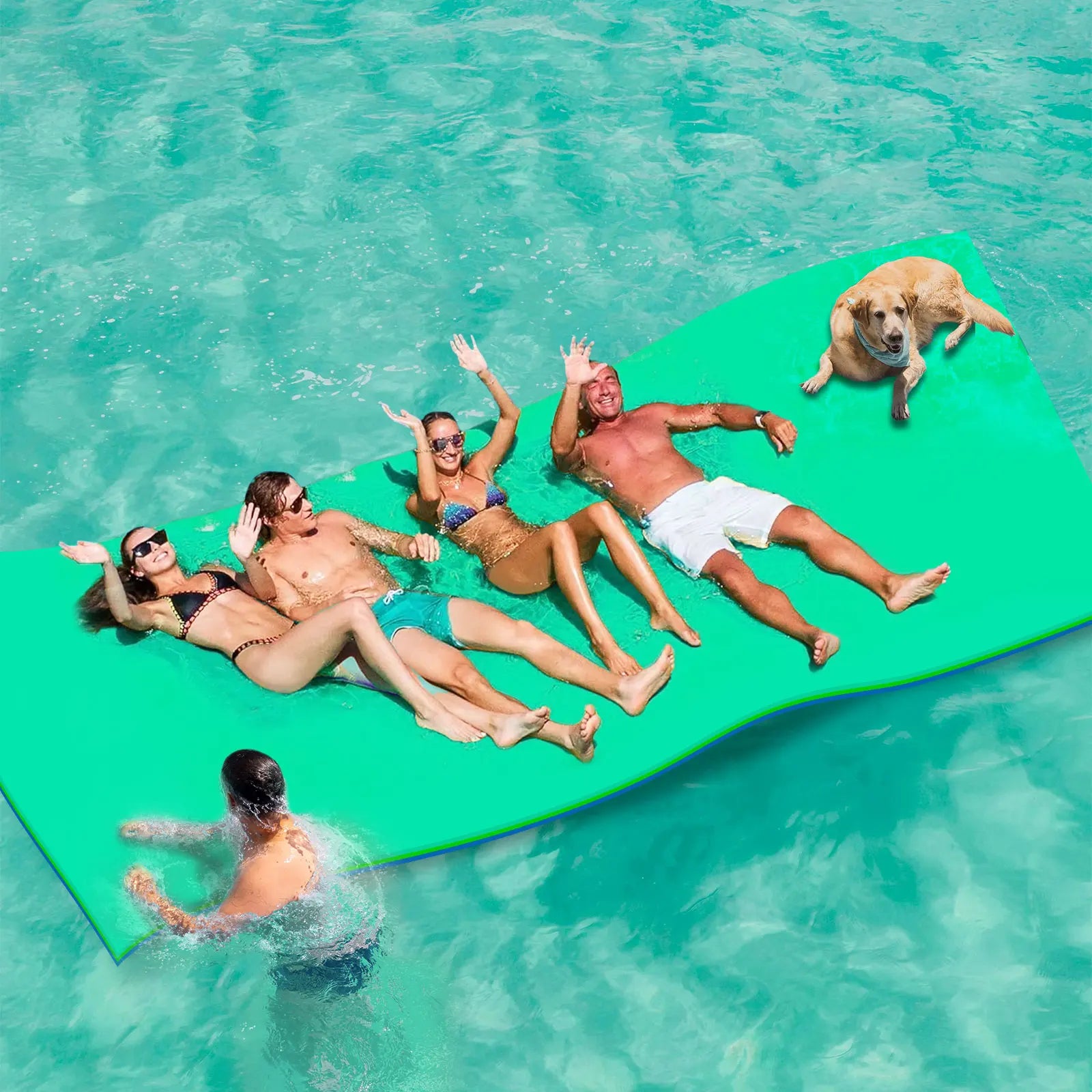12 FT 3-Layer Floating Mat