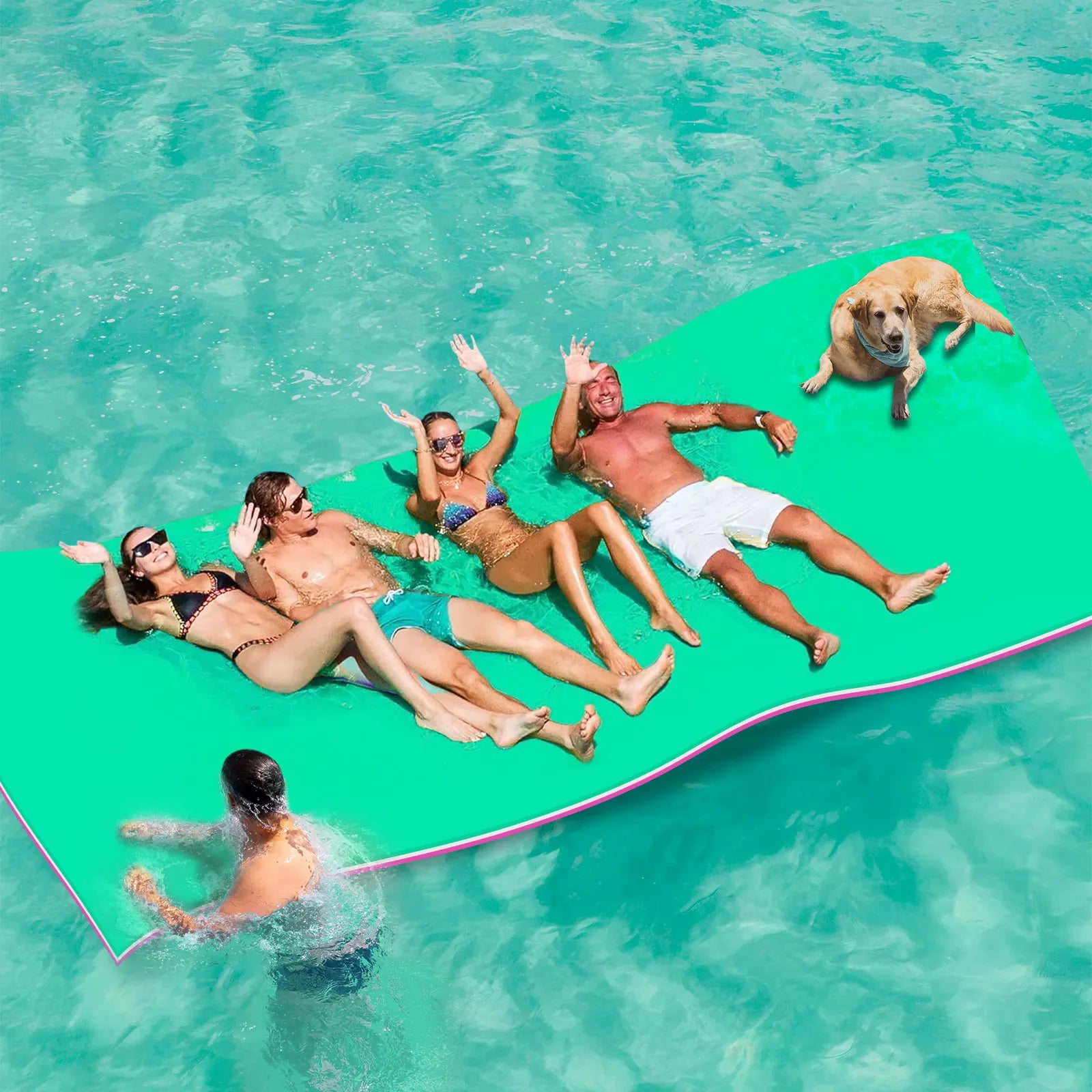 12 FT 3-Layer Floating Mat