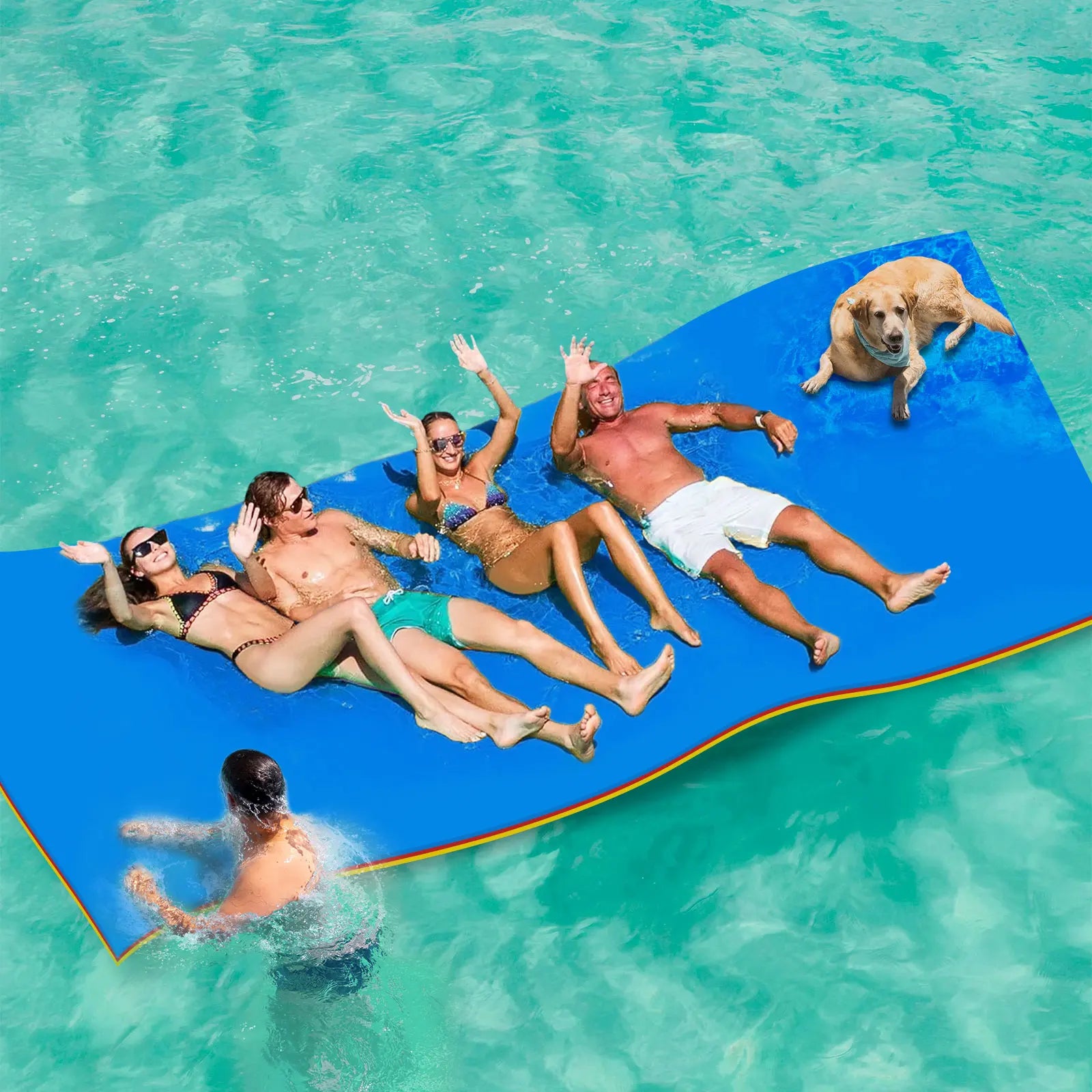 12 FT 3-Layer Floating Mat
