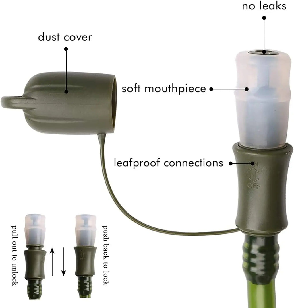 2Liter Hydration Bladder for Hiking, Backpacking