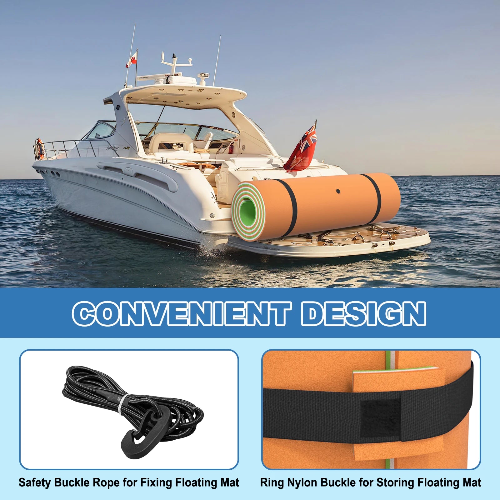 12 FT 3-Layer Floating Mat