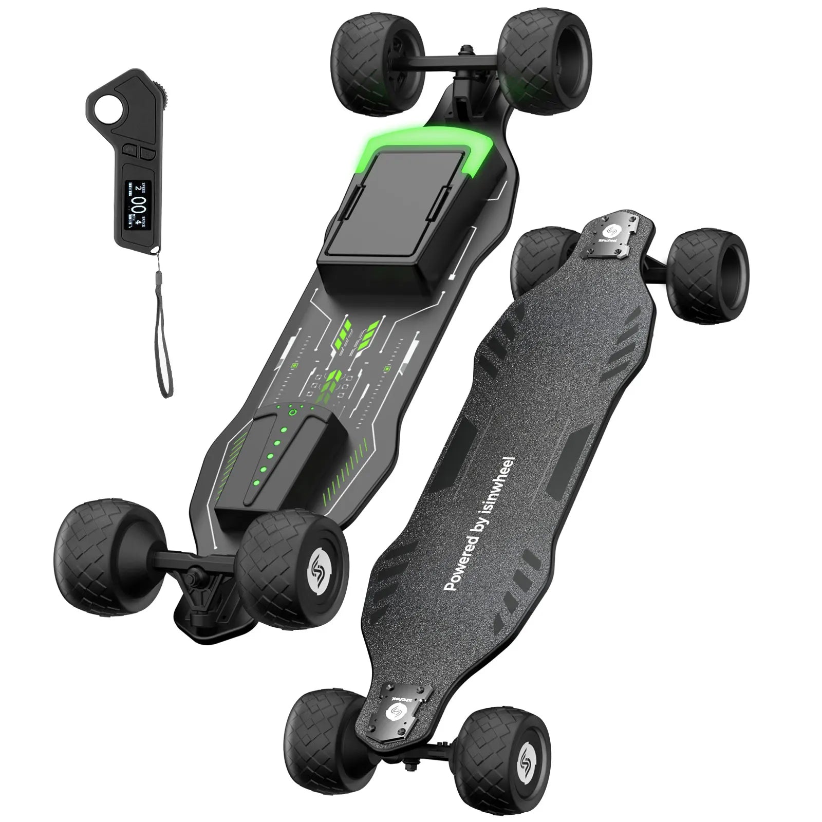 600W Electric Dual Motor Skateboard