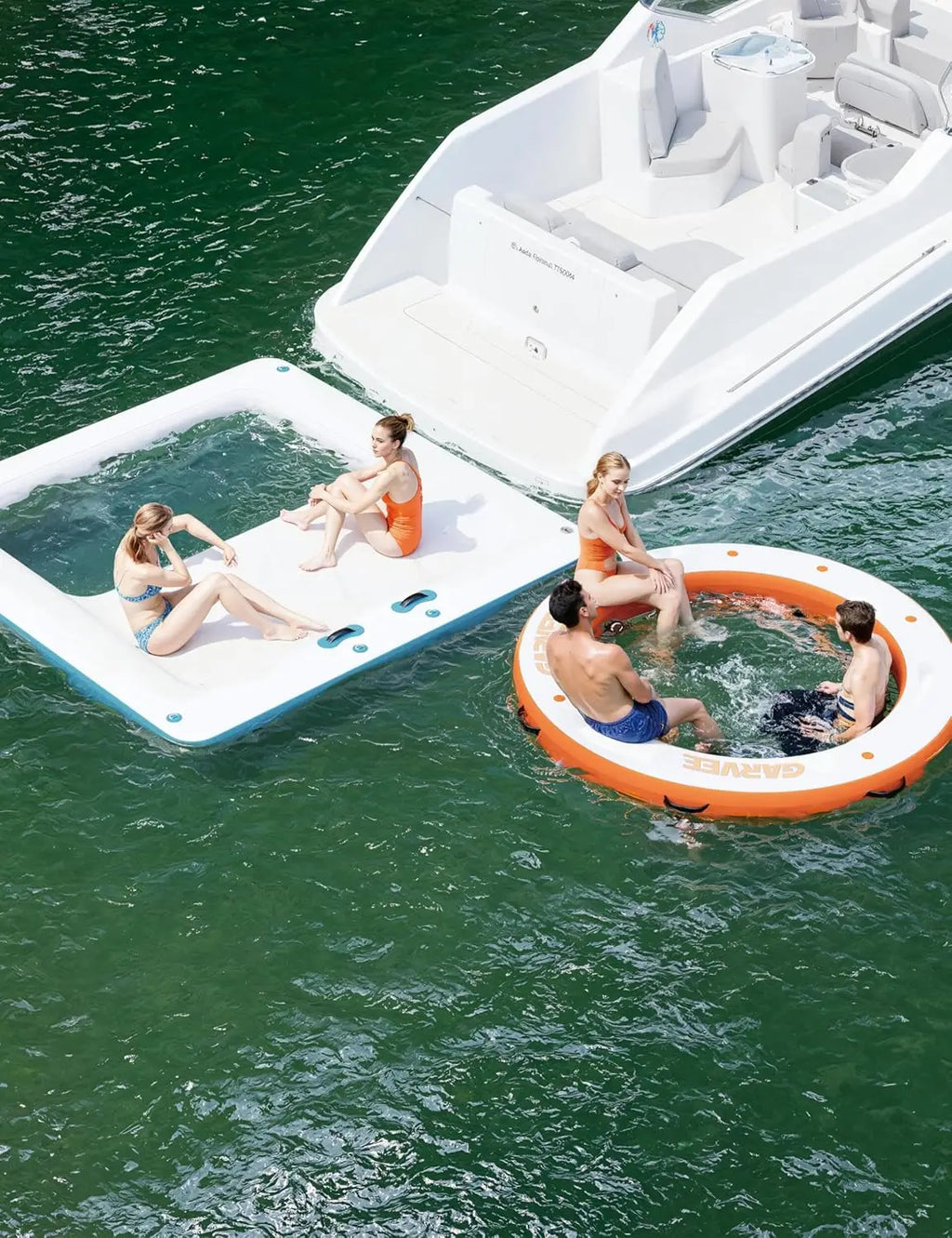 10x10FT Inflatable Floating Dock