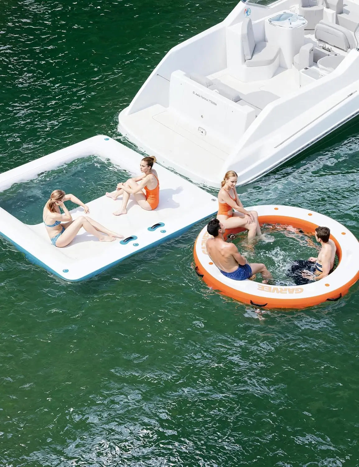 10x10FT Inflatable Floating Dock