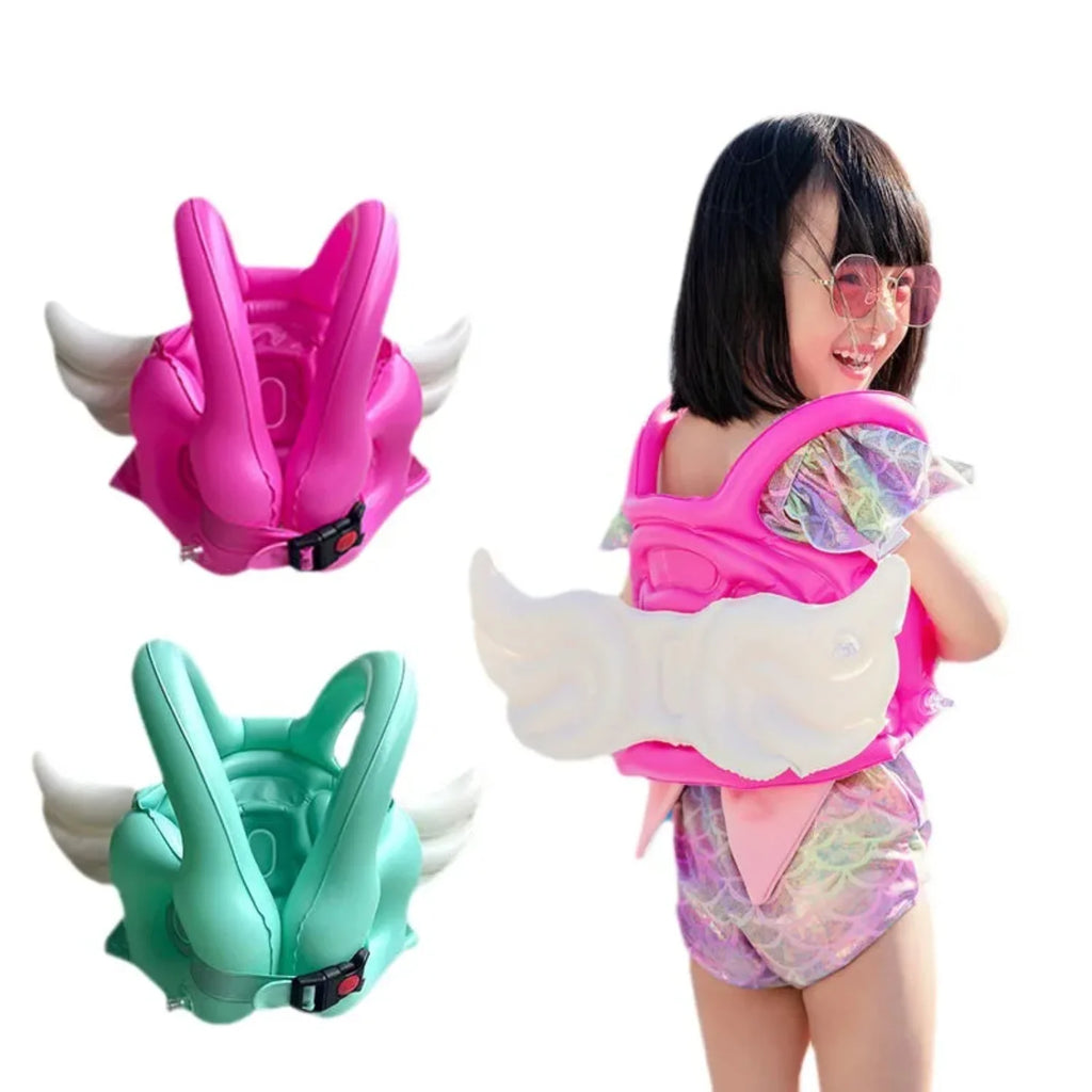 Angel Wing Inflatable Buoyancy Vest for Ages 2-8