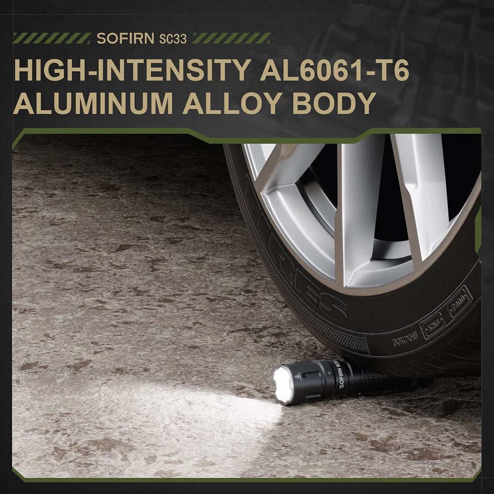 HI Power LED Rechargeable Tactical Flashlight