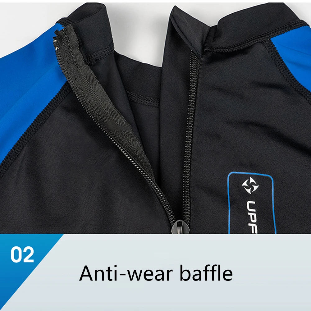 Men Long Sleeve Snorkeling Surfing Breathable Swimsuit