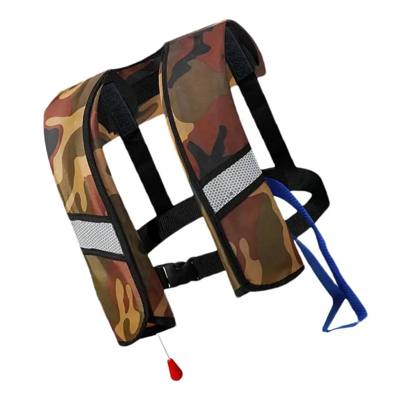 Life-Saving Vest For Adults Boating Swimming Vest Inflating For Saving Life Women Men Buoyancy Aid To Ensure Water Sports Safety