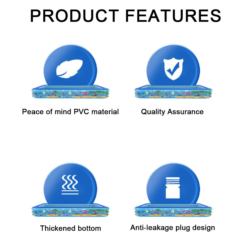 Inflatable Kids Swimming Pool