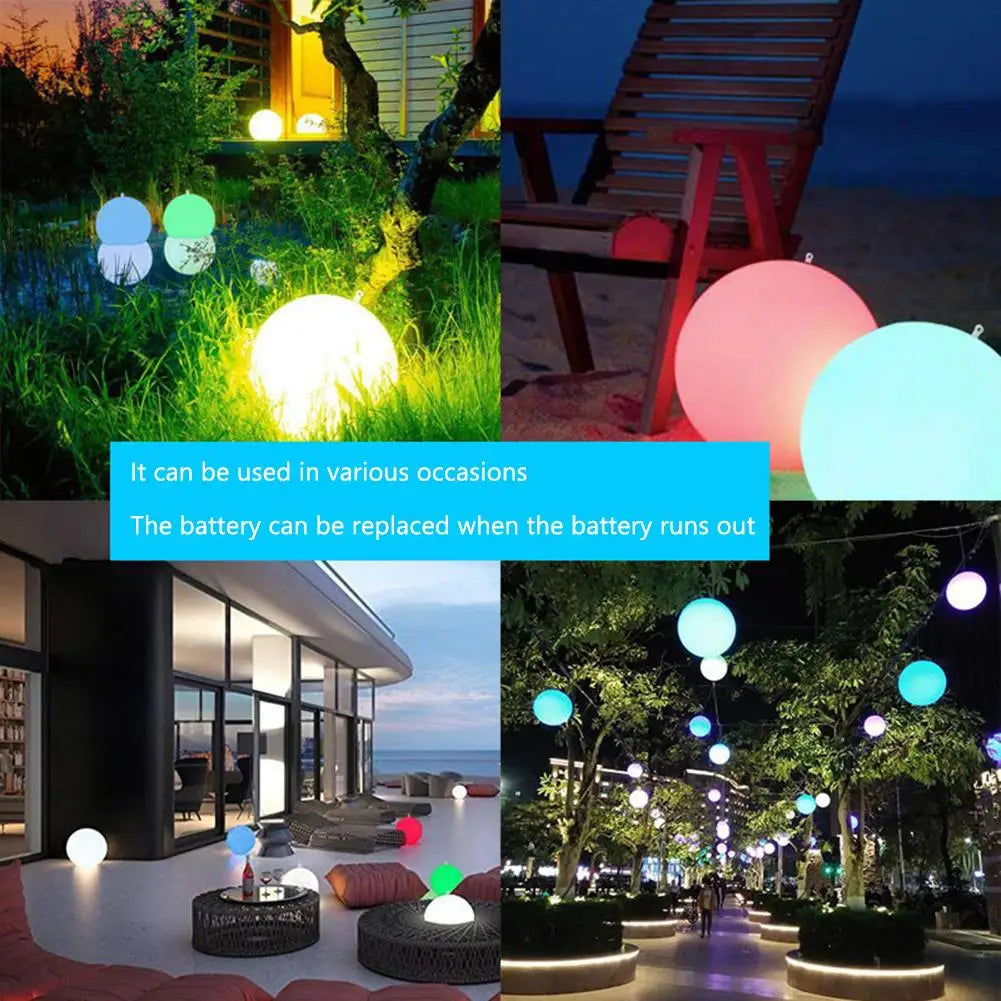 Outdoor Inflatable Glowing Play Ball