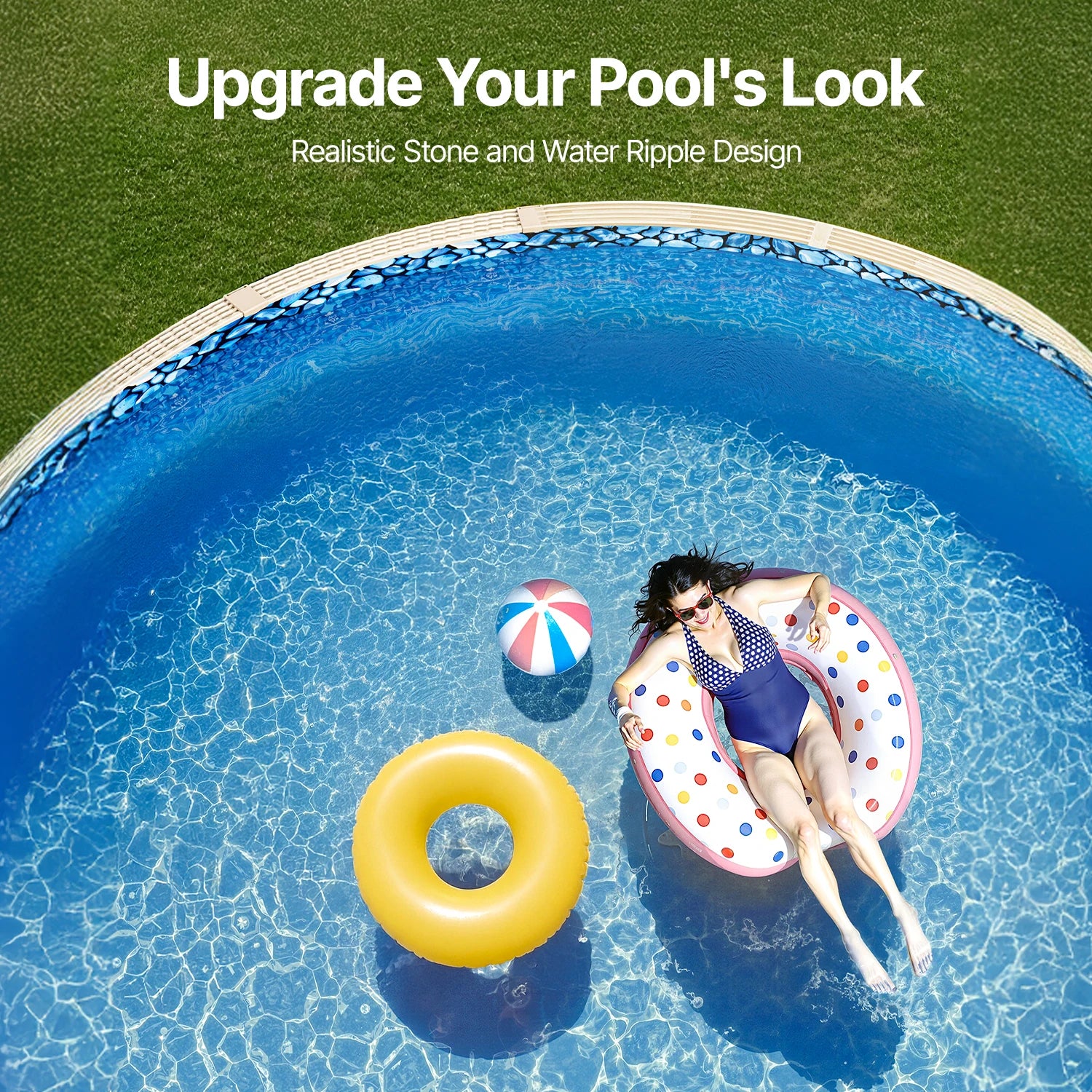 24 ft Round Above Ground Pool Liner