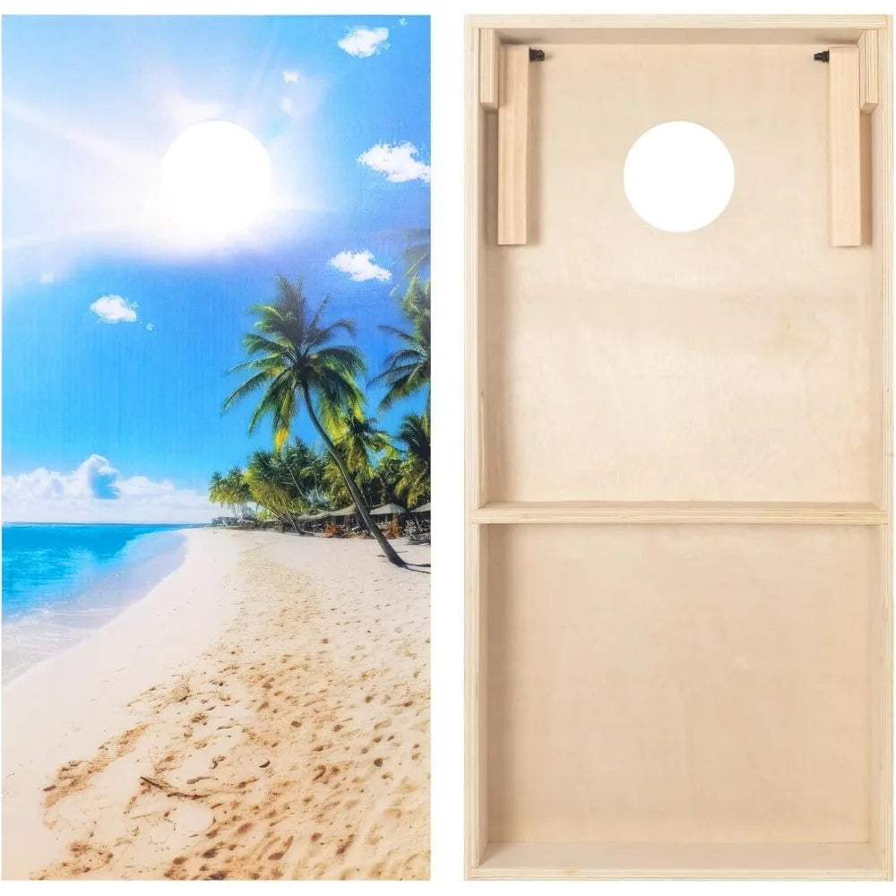 Corn Hole Boards Bean Toss Game