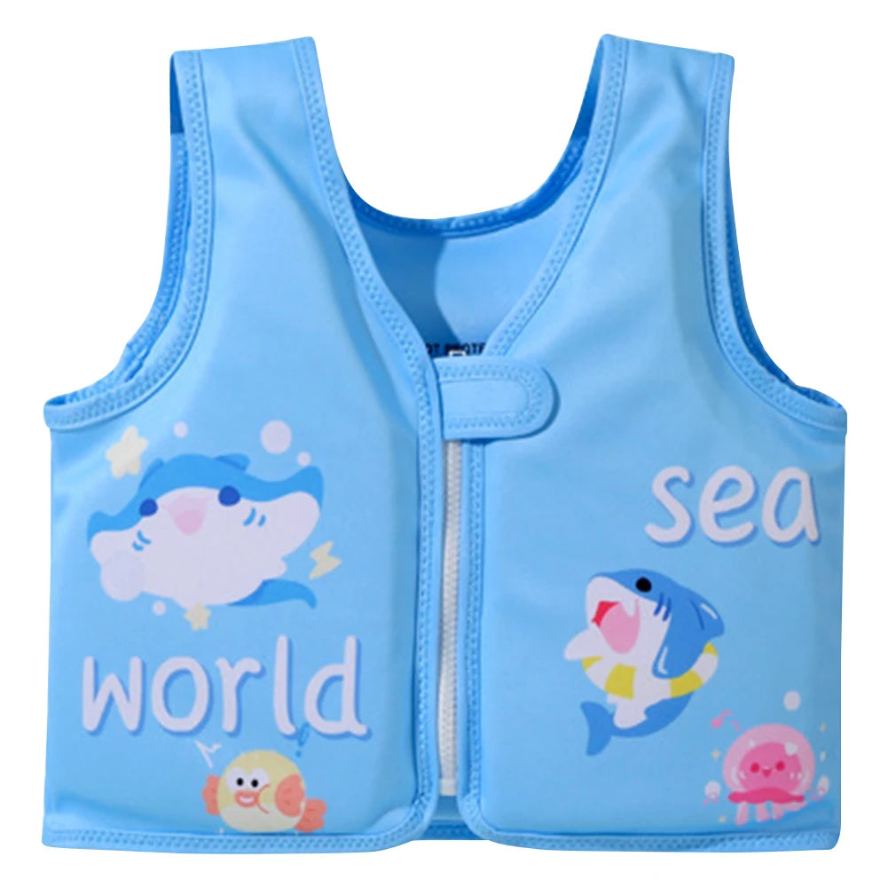 3D Child Bathing Swimming Life Float Cartoon Animal Kids Buoyancy Floating Vest Baby Swimwear for Toddler Girls Boys