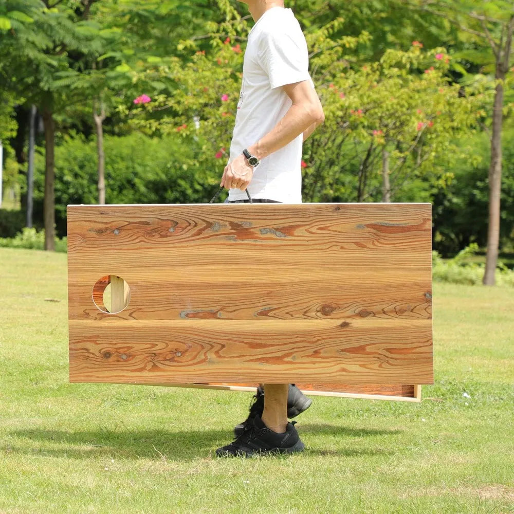 Portable Cornhole Game Set