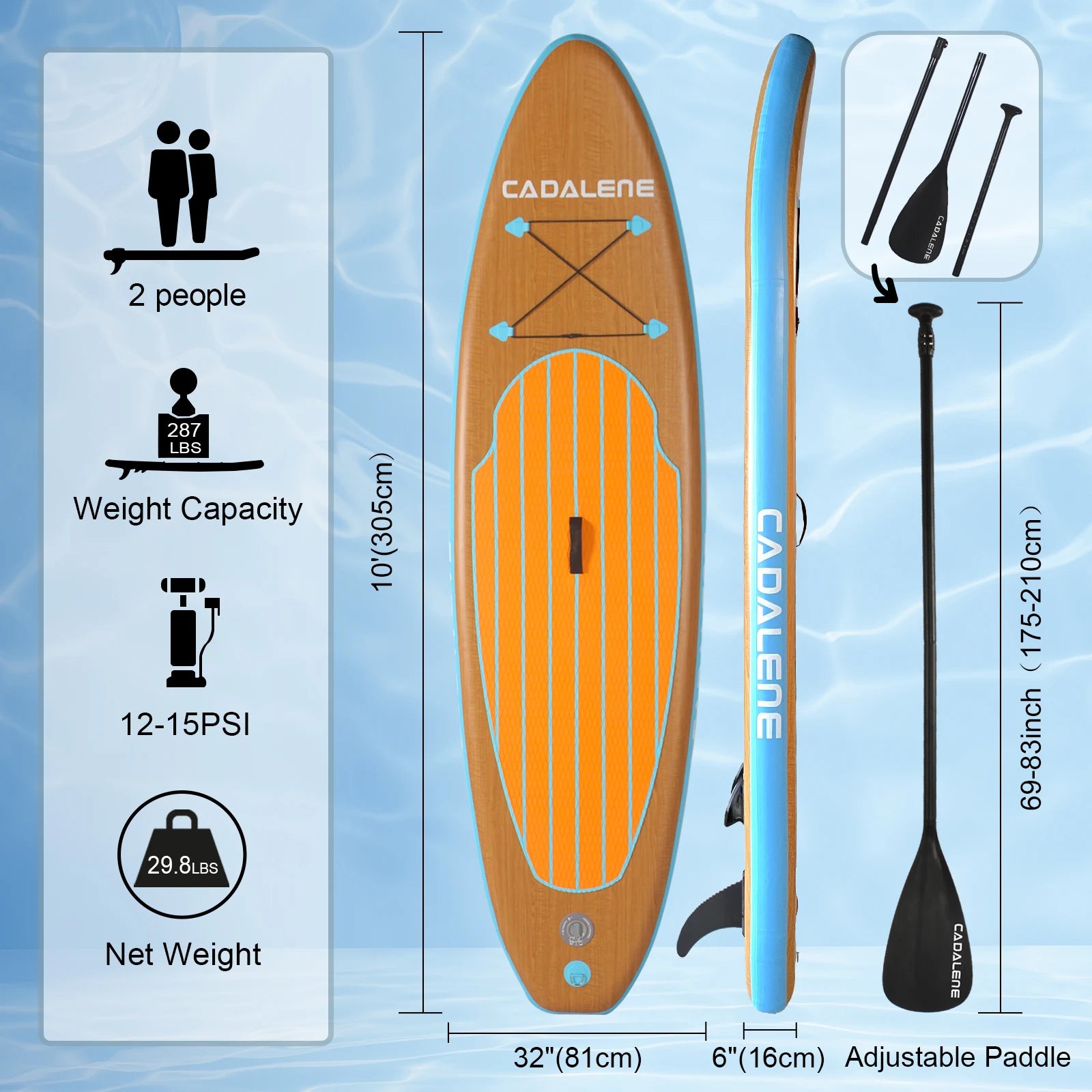 Inflatable Light Weight Stand Up Paddle Board