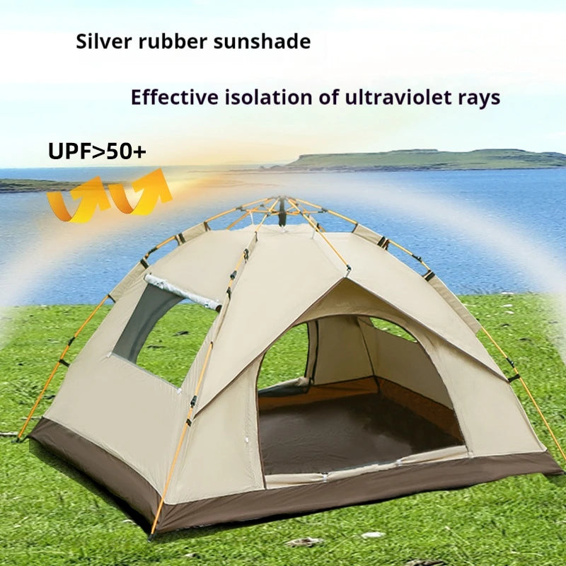 Self-opening  4 person Camping Tent