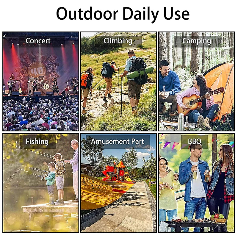 6Pcs Disposable Waterproof Raincoat