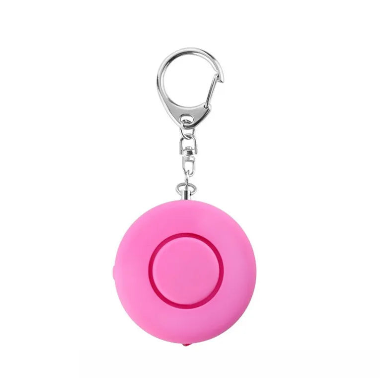 130db Self-Defense Siren Security Keychain With LED light