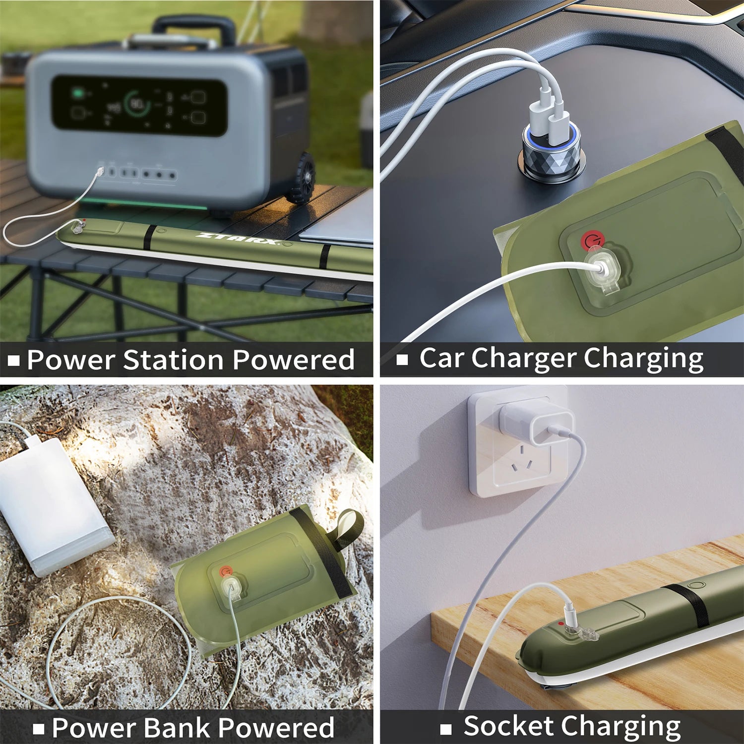 Rechargeable Portable Waterproof Tent Lamp