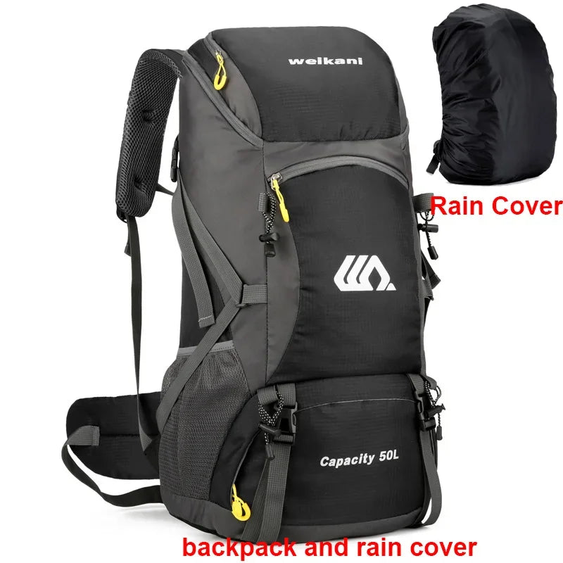50L Travel Waterproof Backpack