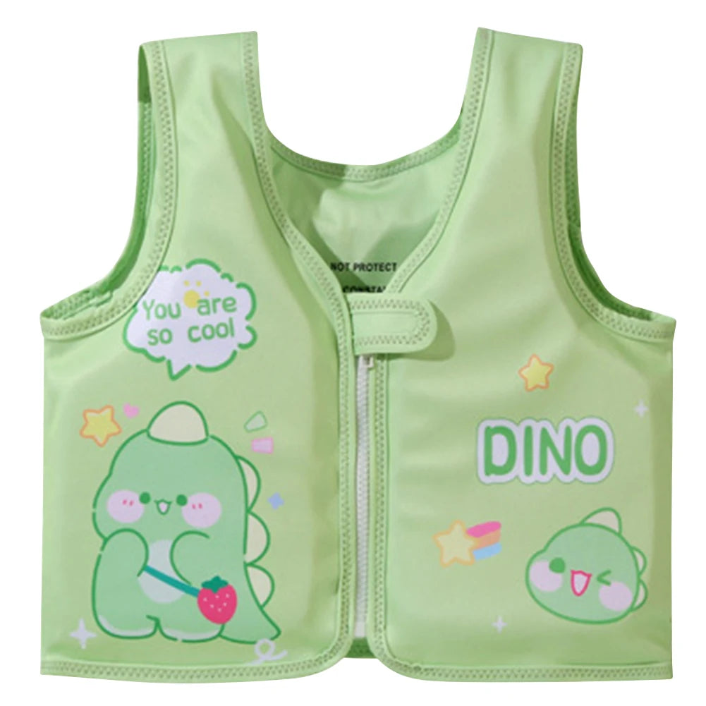 3D Child Bathing Swimming Life Float Cartoon Animal Kids Buoyancy Floating Vest Baby Swimwear for Toddler Girls Boys