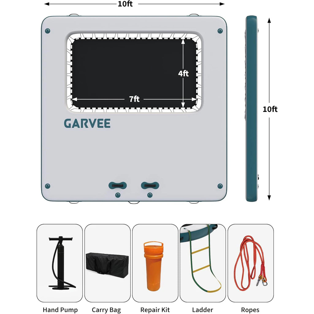 10x10FT Inflatable Floating Dock