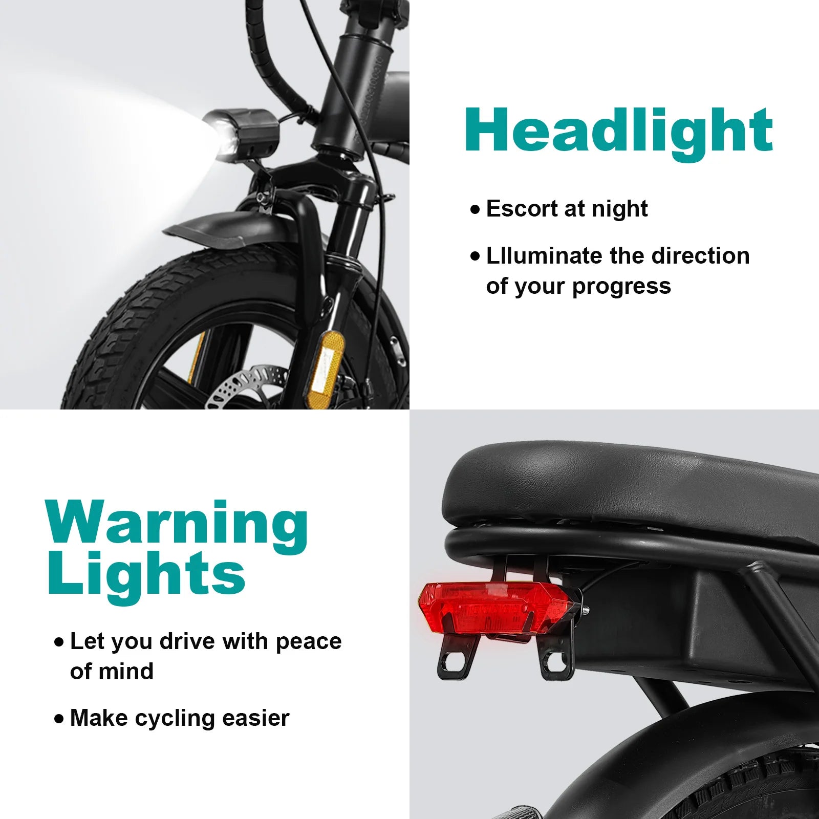 Electric folding bike