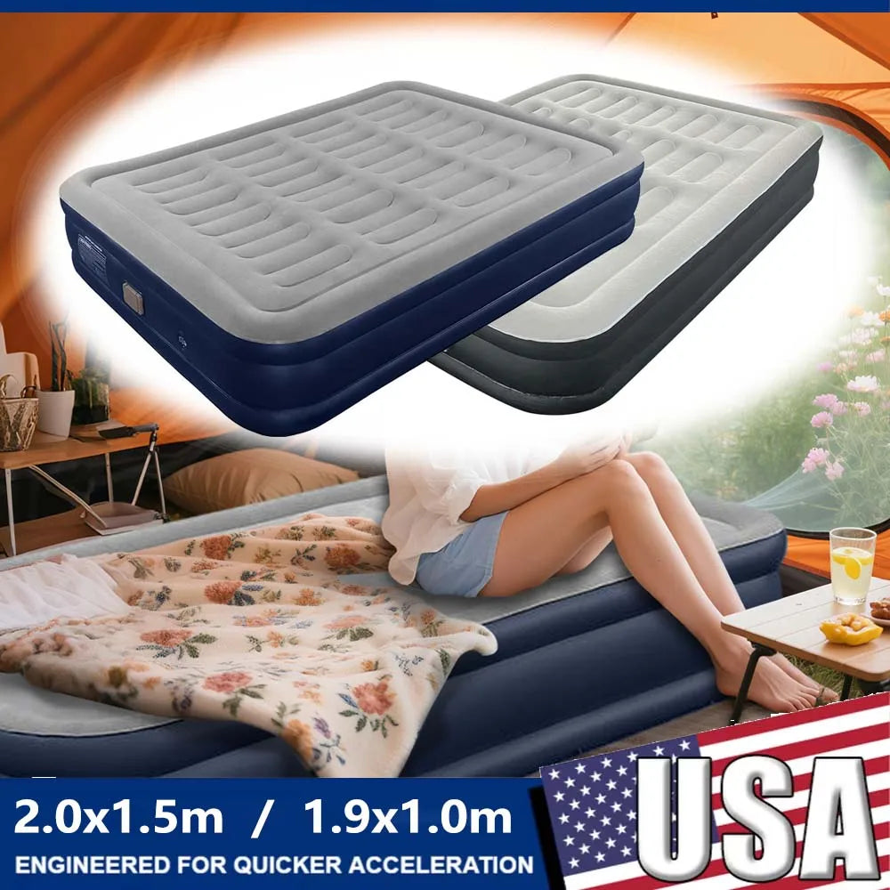 1-2 Person Automatic Inflatable Camping Mattress