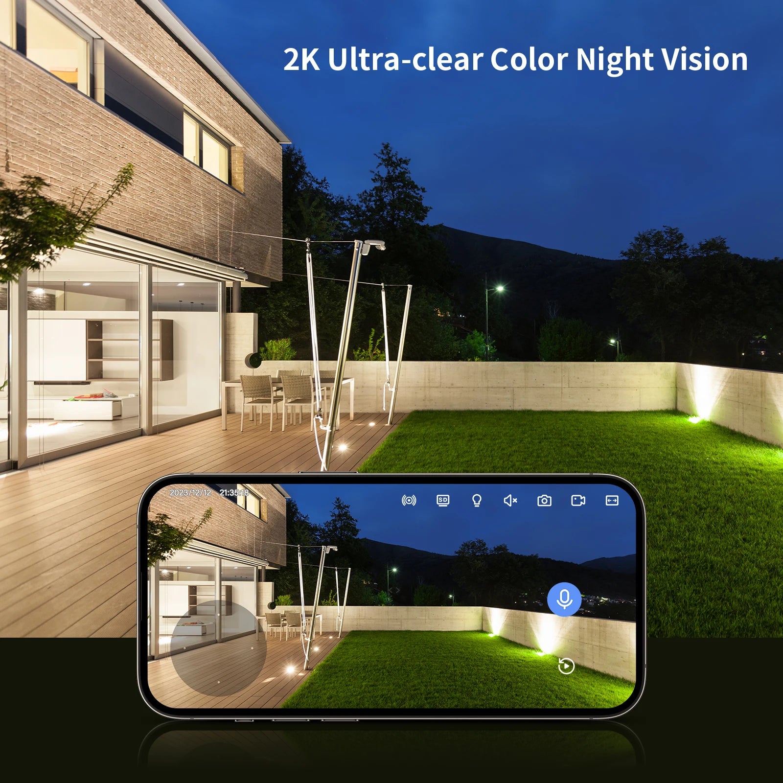 Wireless Night Vision WIFI Security Cameras