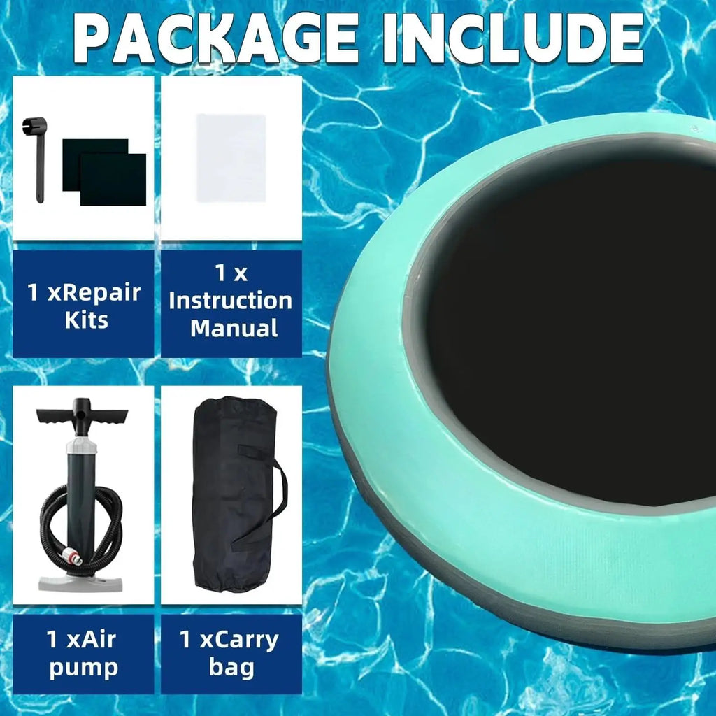 8FT Round Inflatable Floating Ring