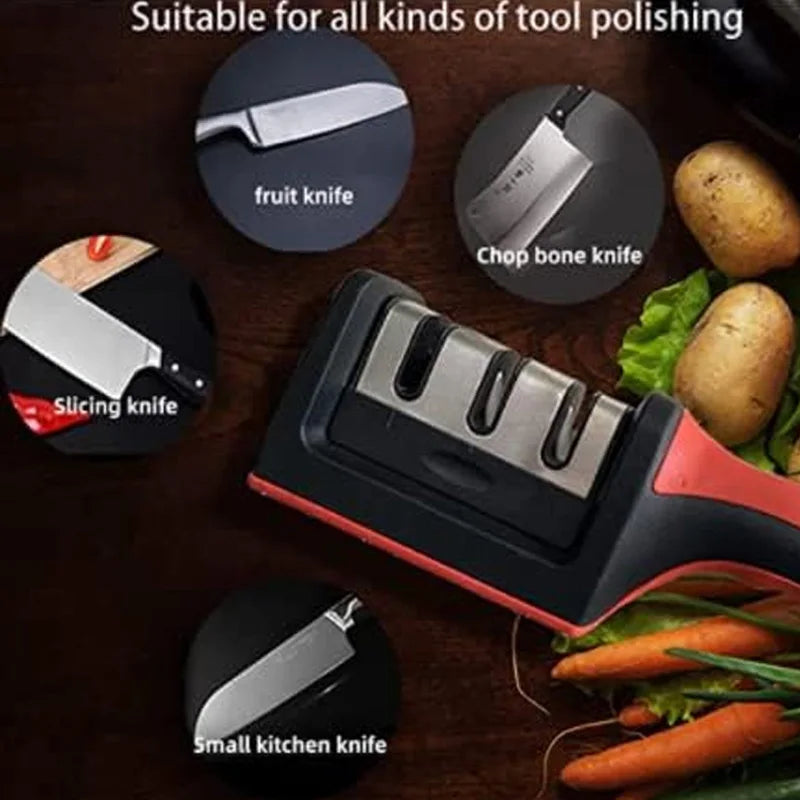 4-Stage Knife Sharpener Set