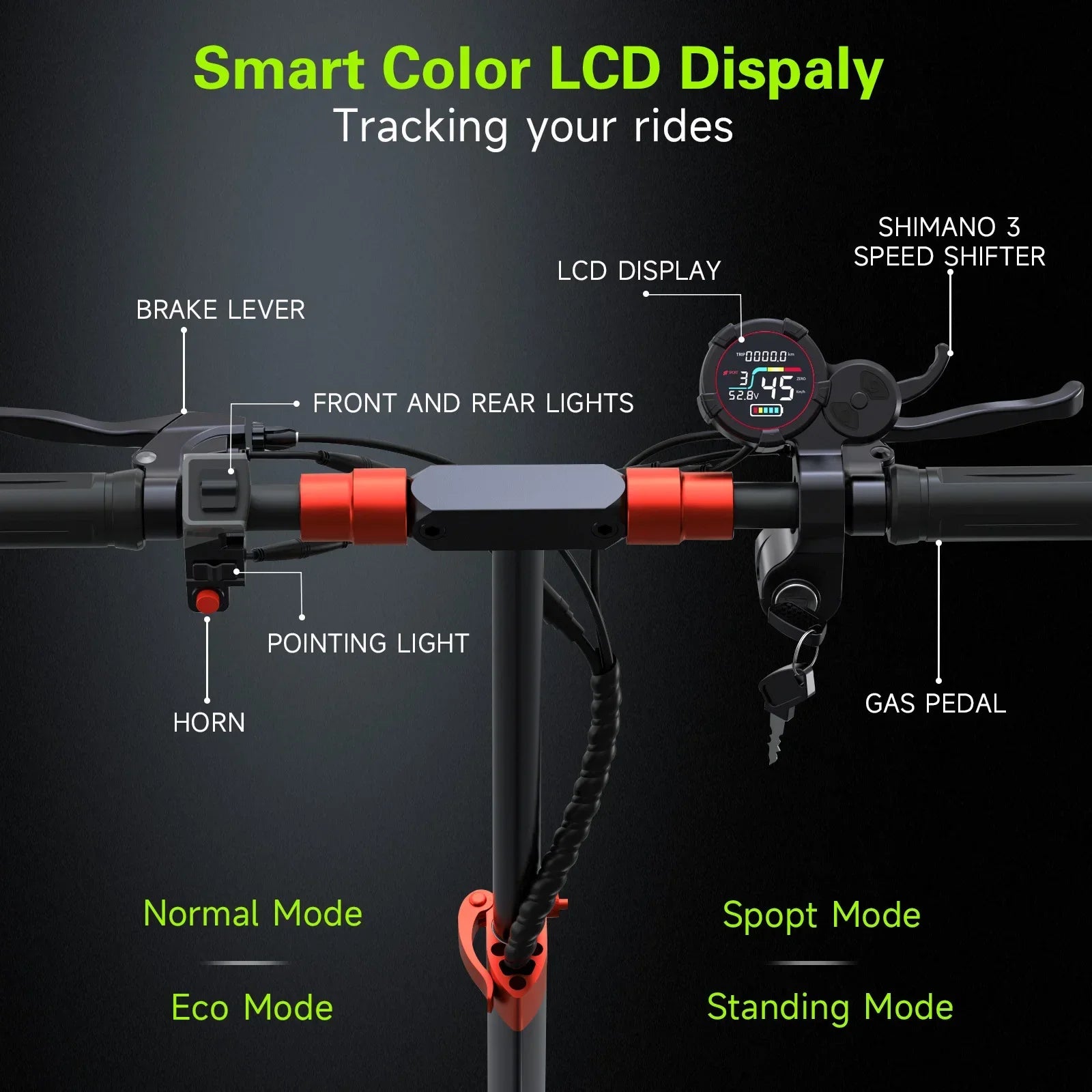 Electric 48V Folding E-Scooter