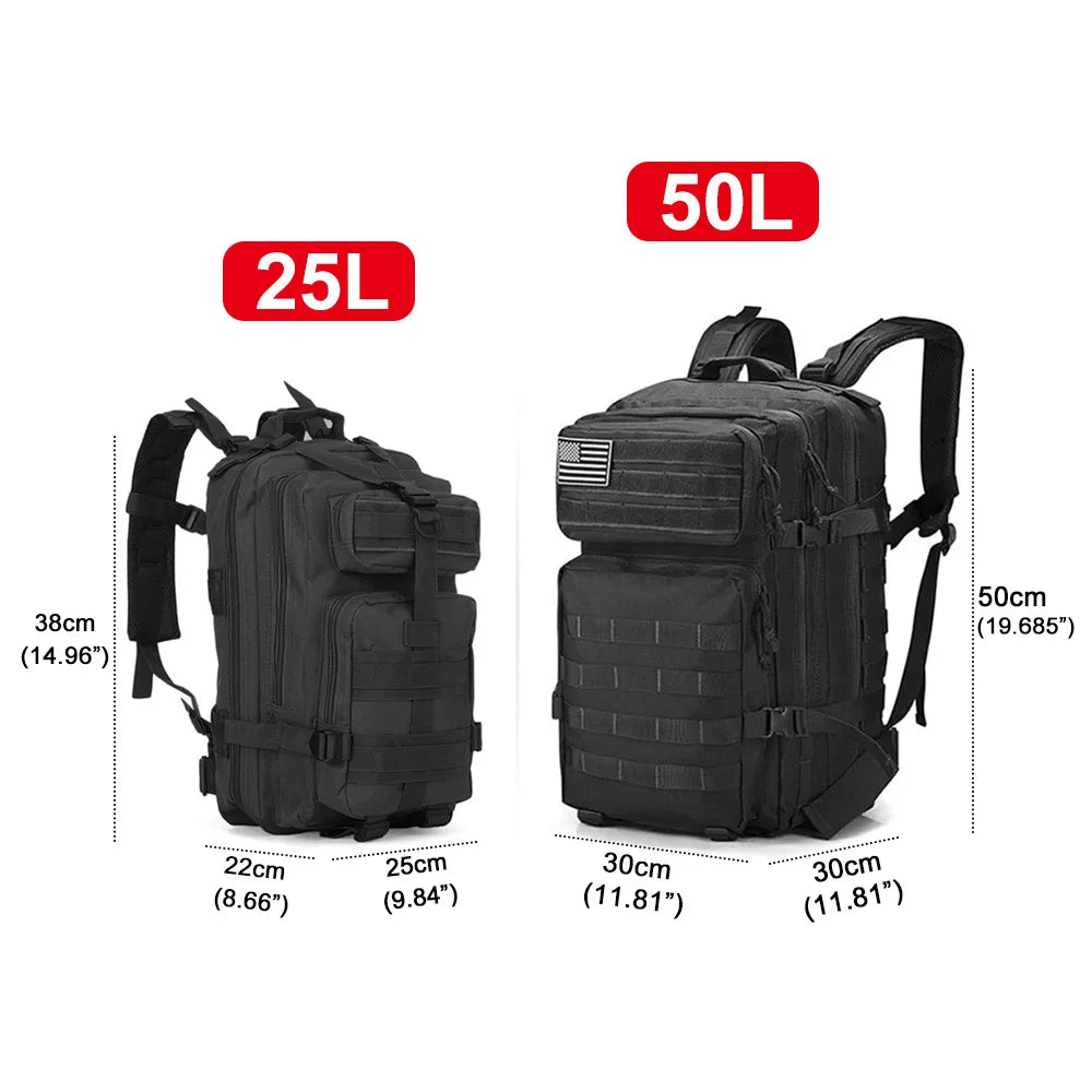Tactical Waterproof Large Capacity Backpack