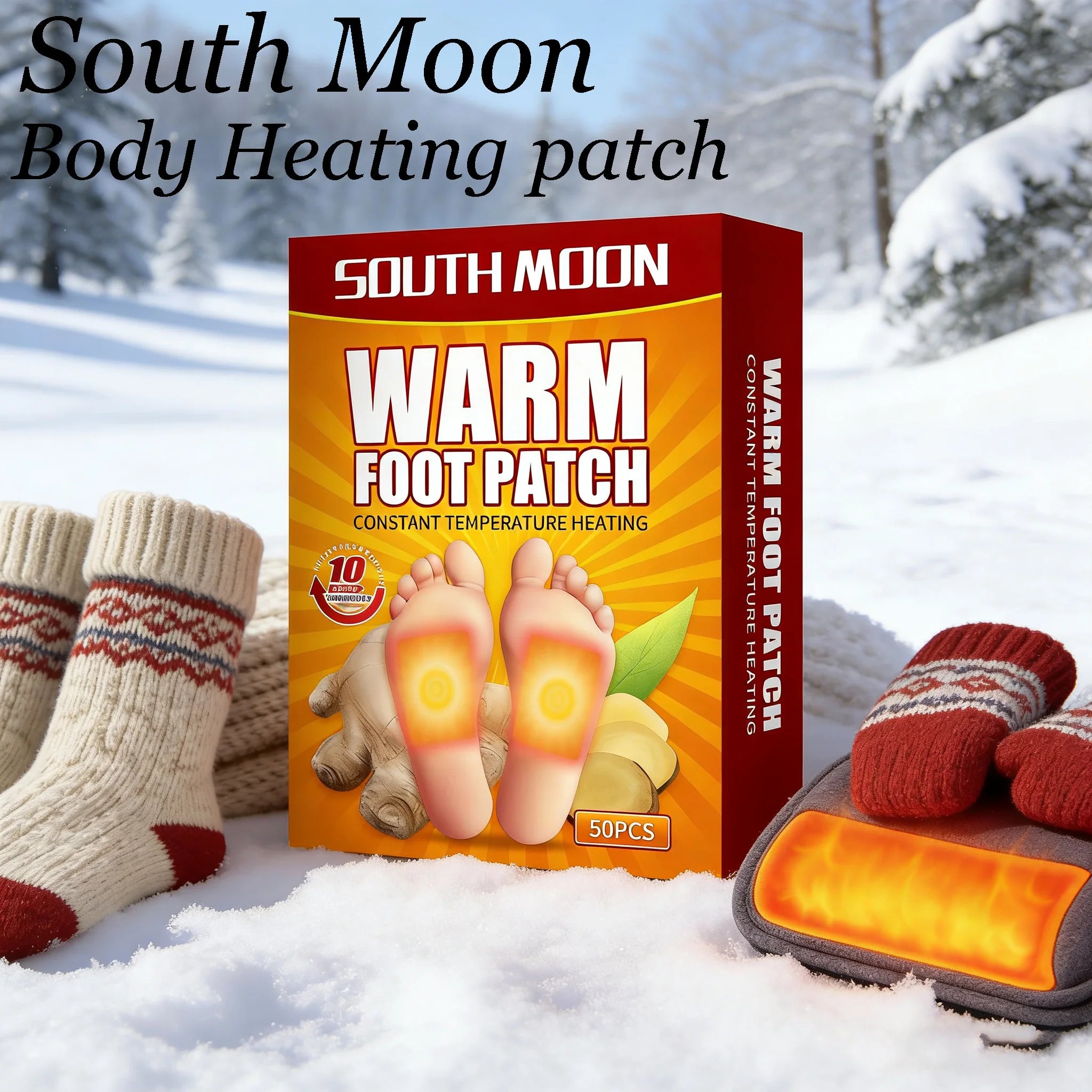 Self Heating Foot Warmer Patches