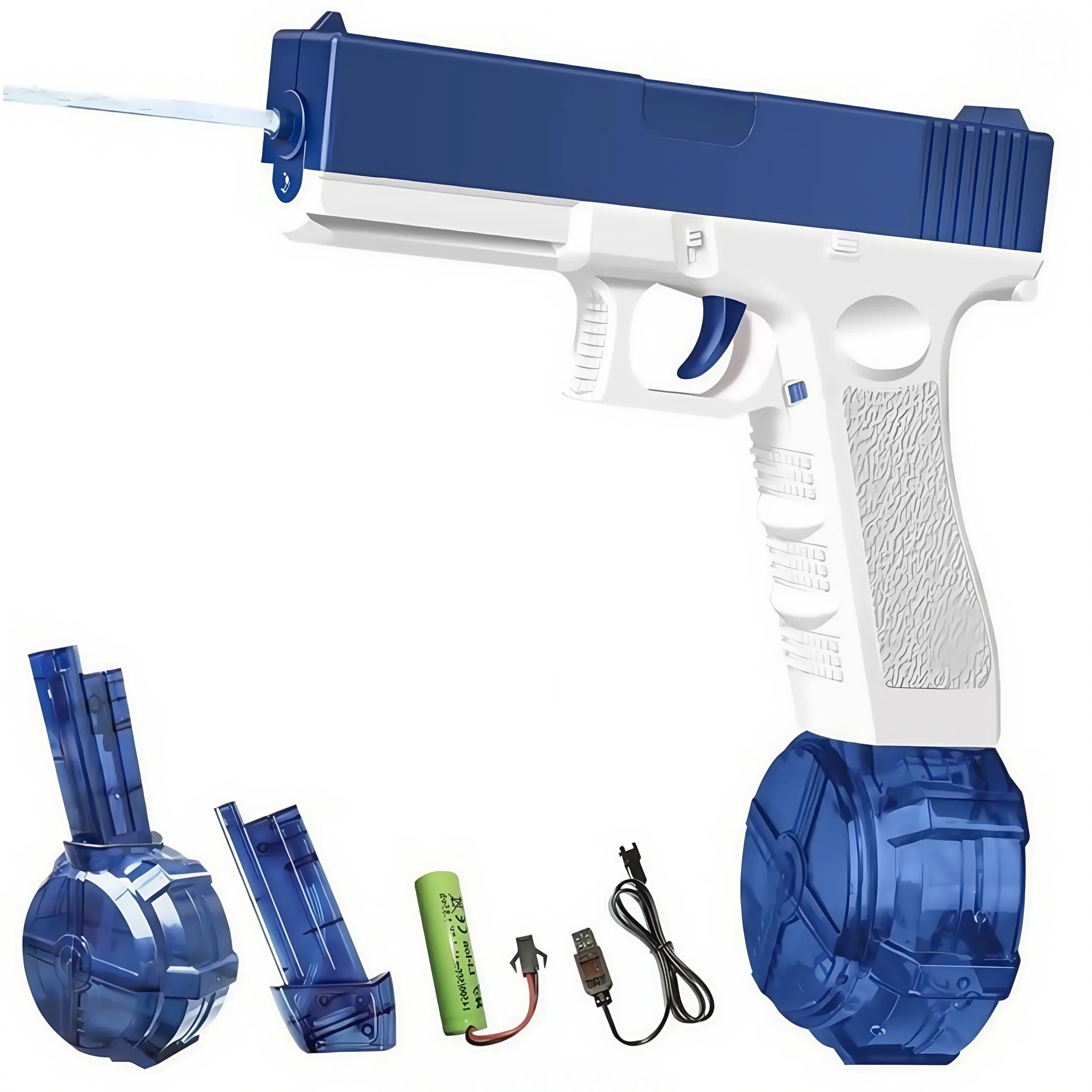 Blue Electric Water Guns for Kids & Adults