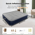 1-2 Person Automatic Inflatable Camping Mattress