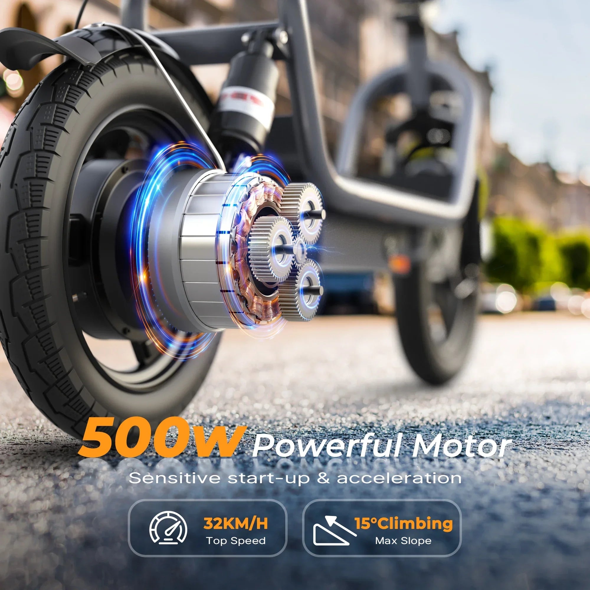 500W Electric Foldable Scooter