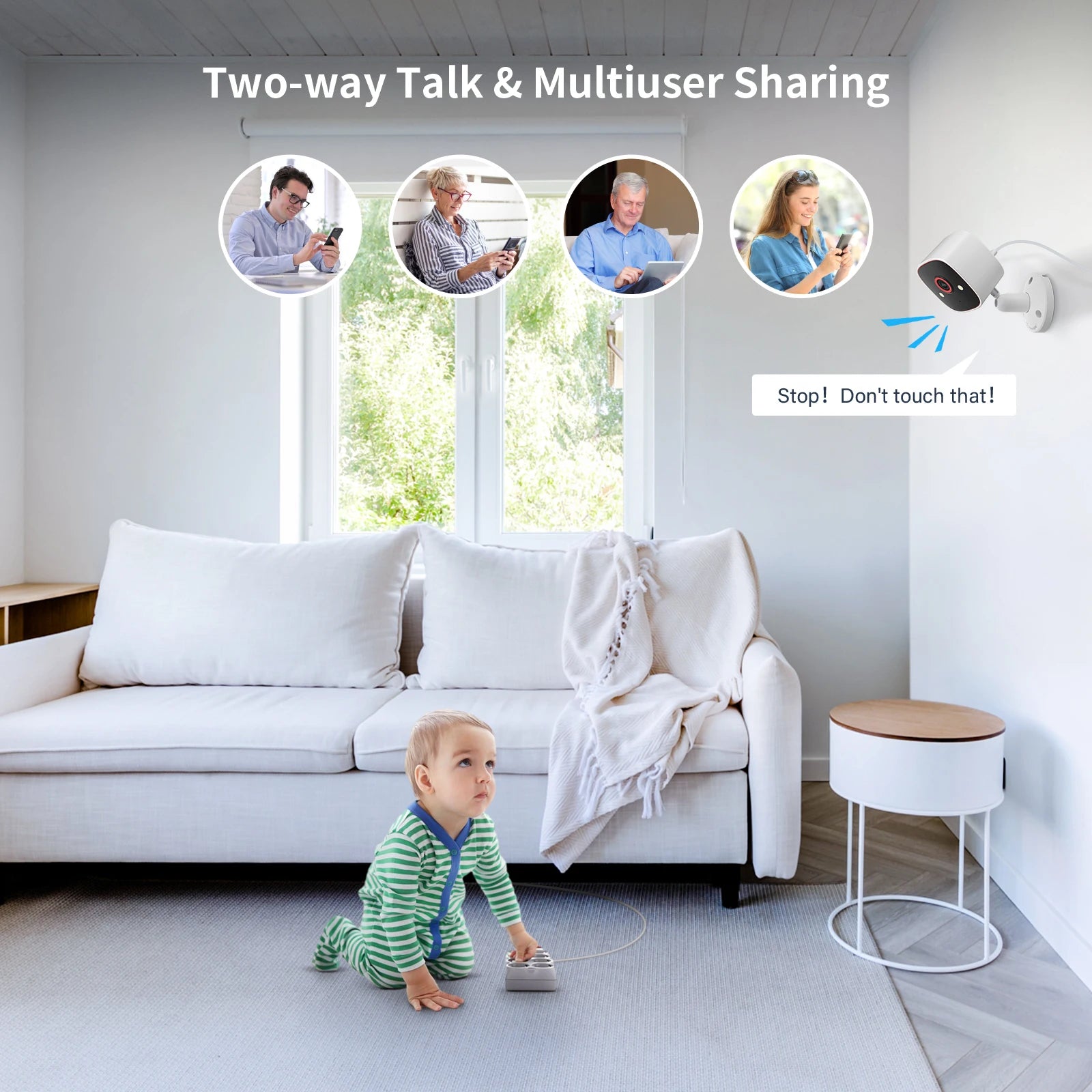 Wireless Night Vision WIFI Security Cameras