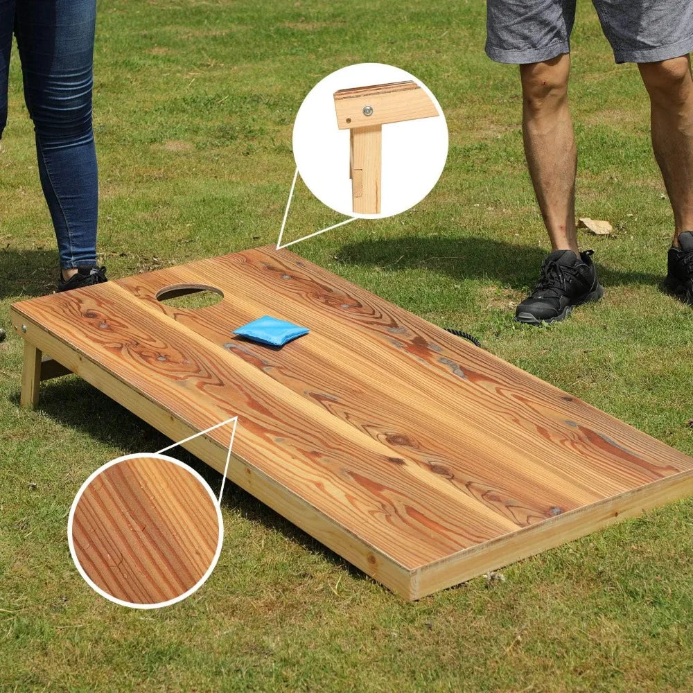 Portable Cornhole Game Set