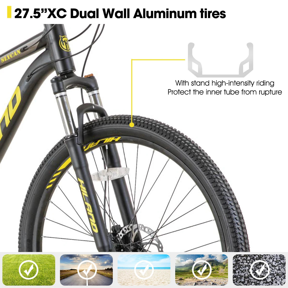 Hiland Aluminum Mountain Bike