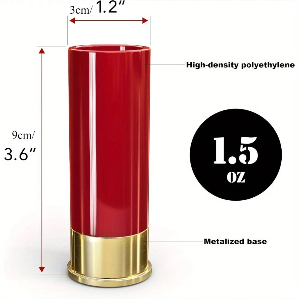 Bullet Shaped Cup - 1.5 Ounce Whiskey Shot Glass